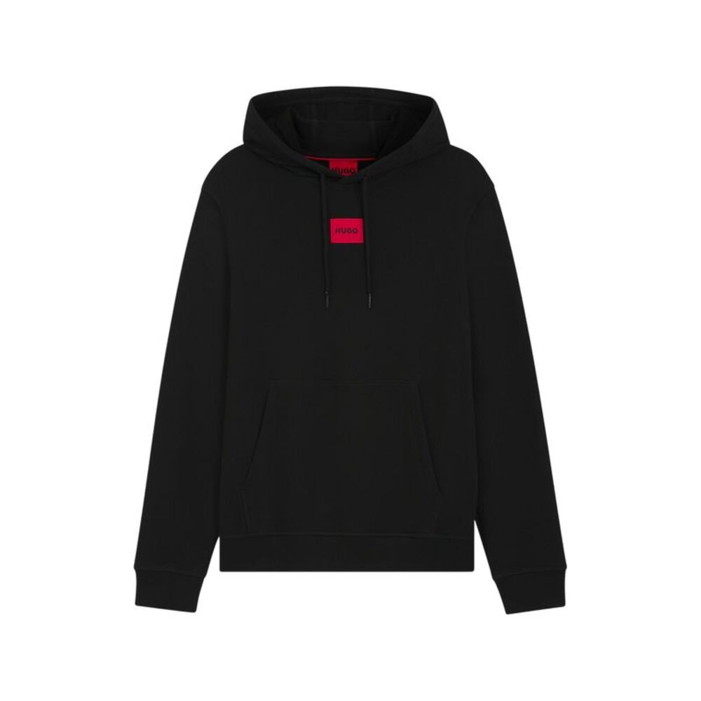 Hugo Mens Drawstring Hoodie / Black